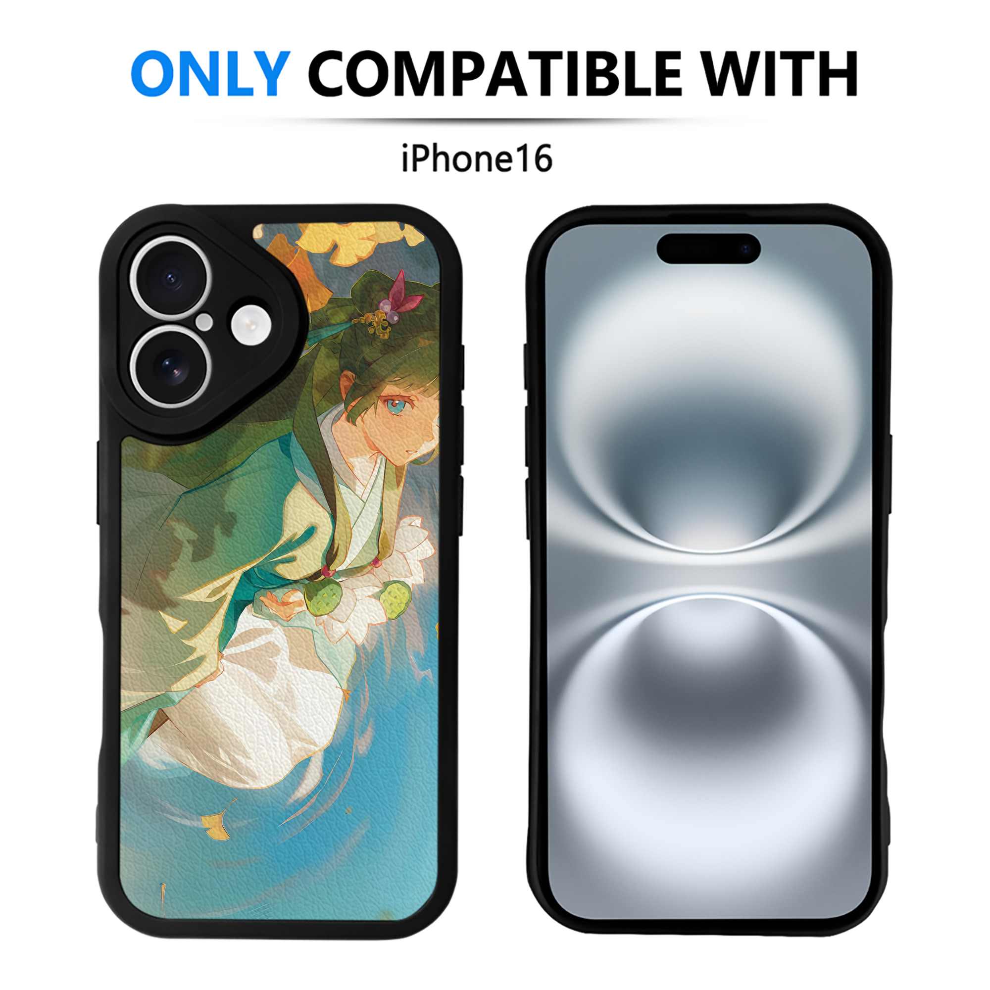 薬屋のひとりごと The Apothecary Diaries 【iPhone 16シリーズ対応】シリコンスマホケース（レザー調） 材質：シリコン
